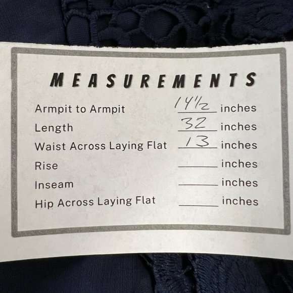 Xenia Boutique Womens Blue Lace Mini Dress Sleeveless V Neck Skater size 6 - Picture 14 of 14